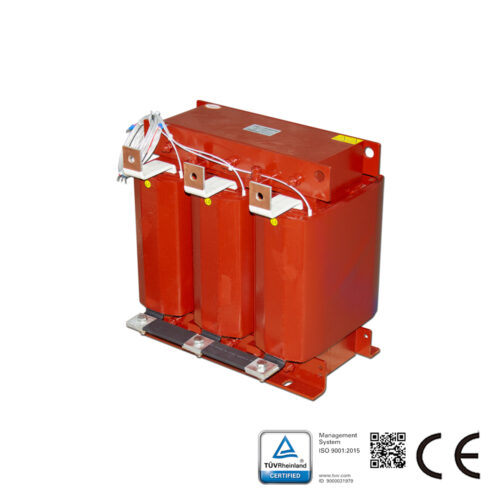Load Choke dedicated for electric vehicle motor drives testing 450A, 55.9Kvar